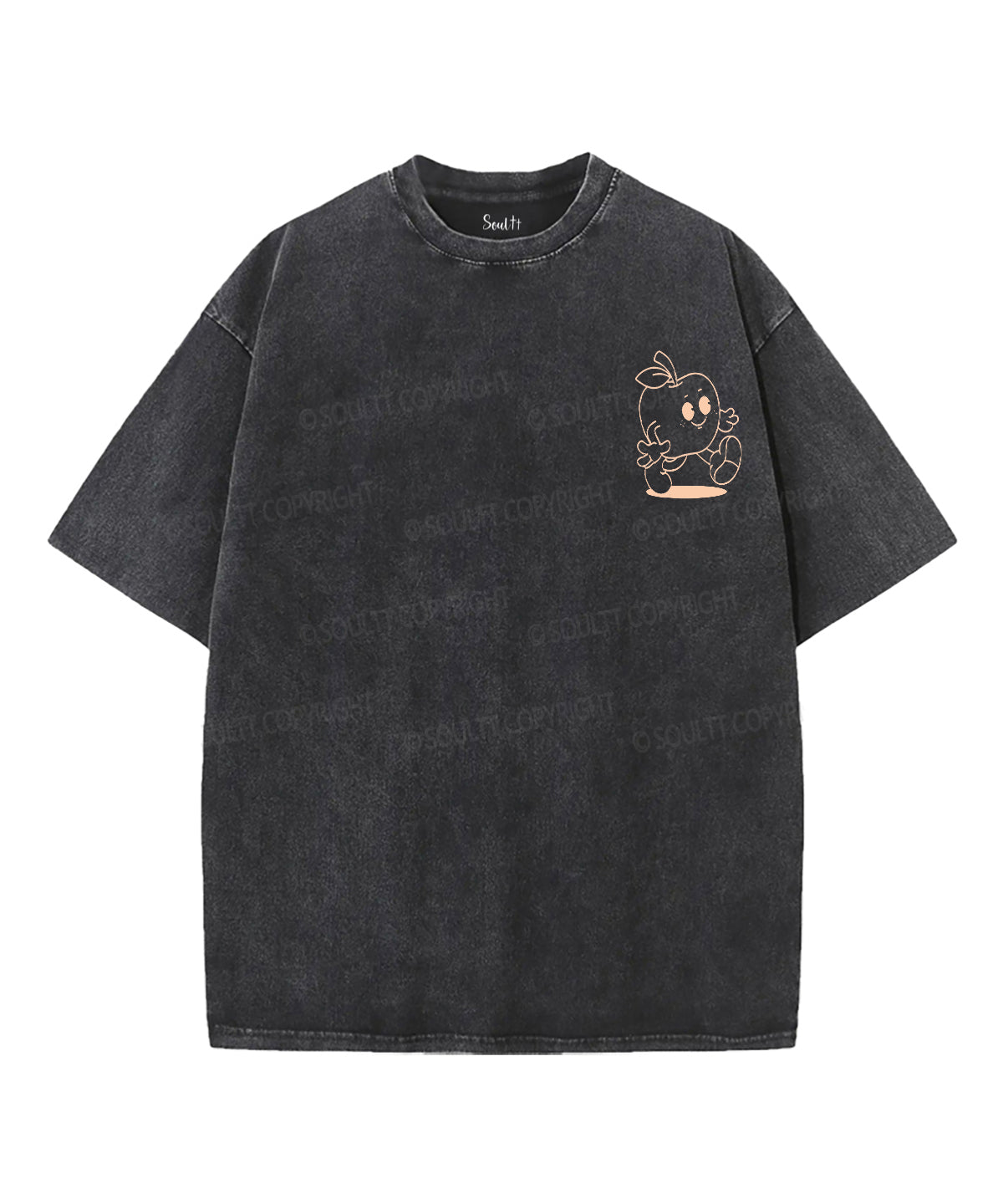Fruit Of The Spirit Double Sided Unisex Washed Christian T-shirt