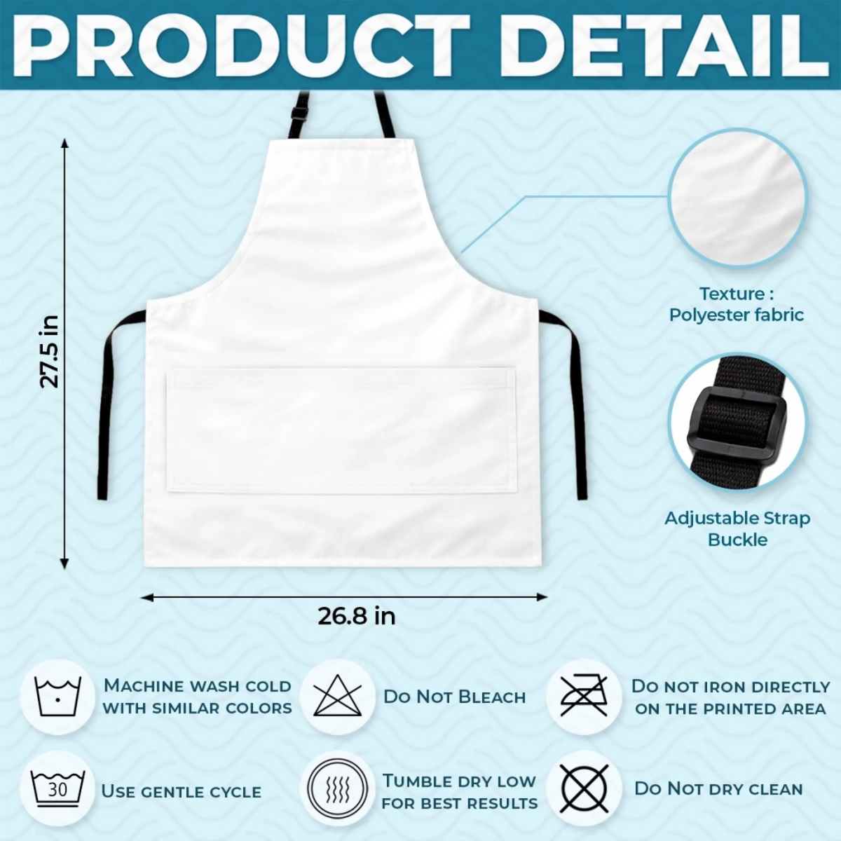 Custom Skin Tone King of the Grill Apron – Funny Muscle Body Illusion BBQ Apron with Pocket