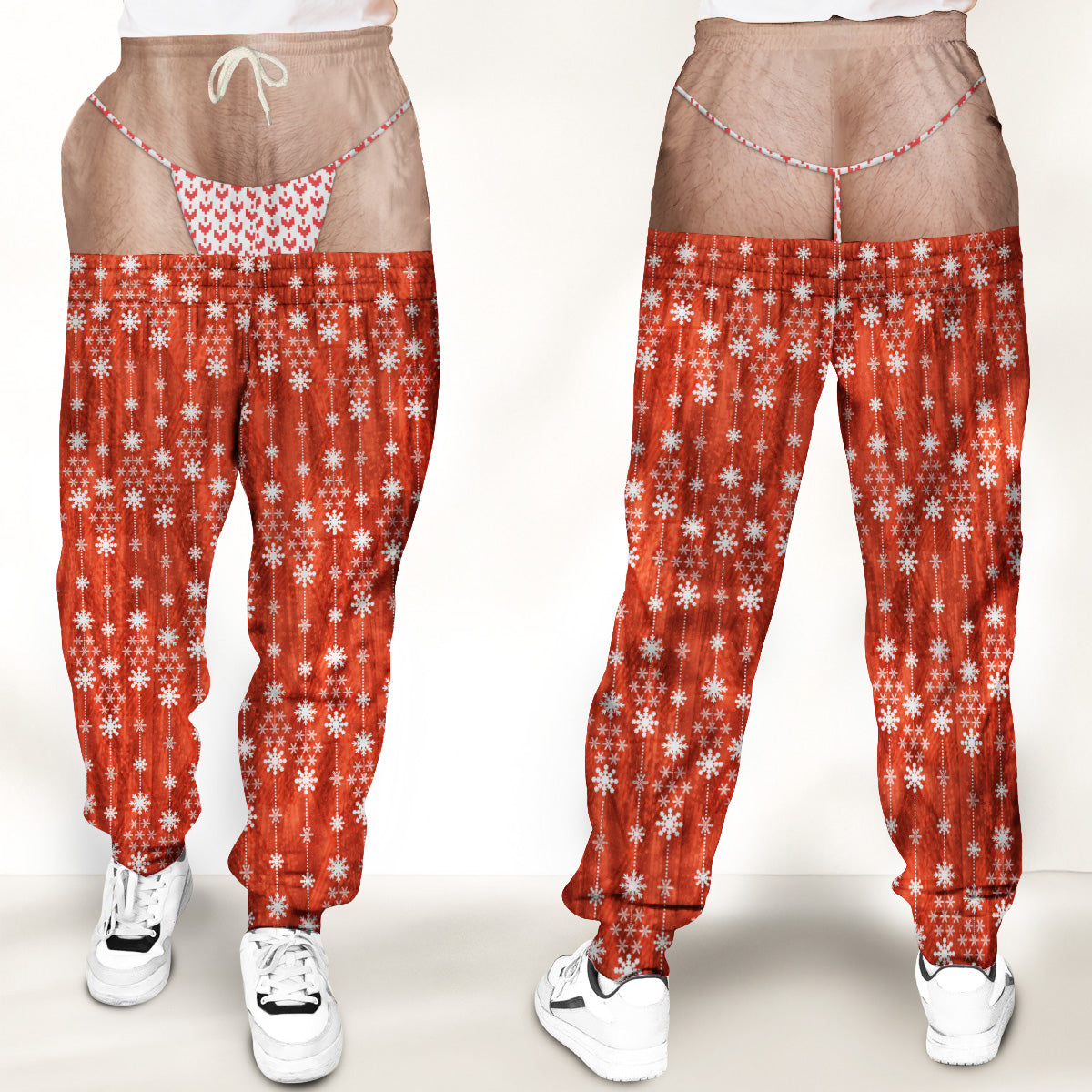 Personalized Funny Christmas Sweatpants – Cozy Holiday Joggers