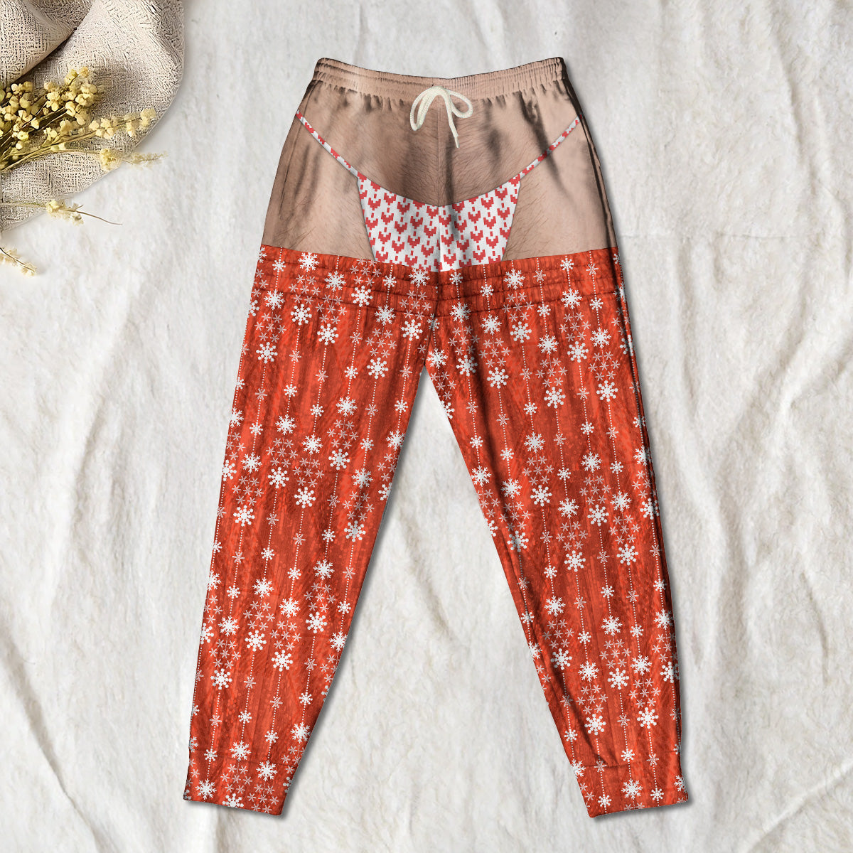 Personalized Funny Christmas Sweatpants – Cozy Holiday Joggers