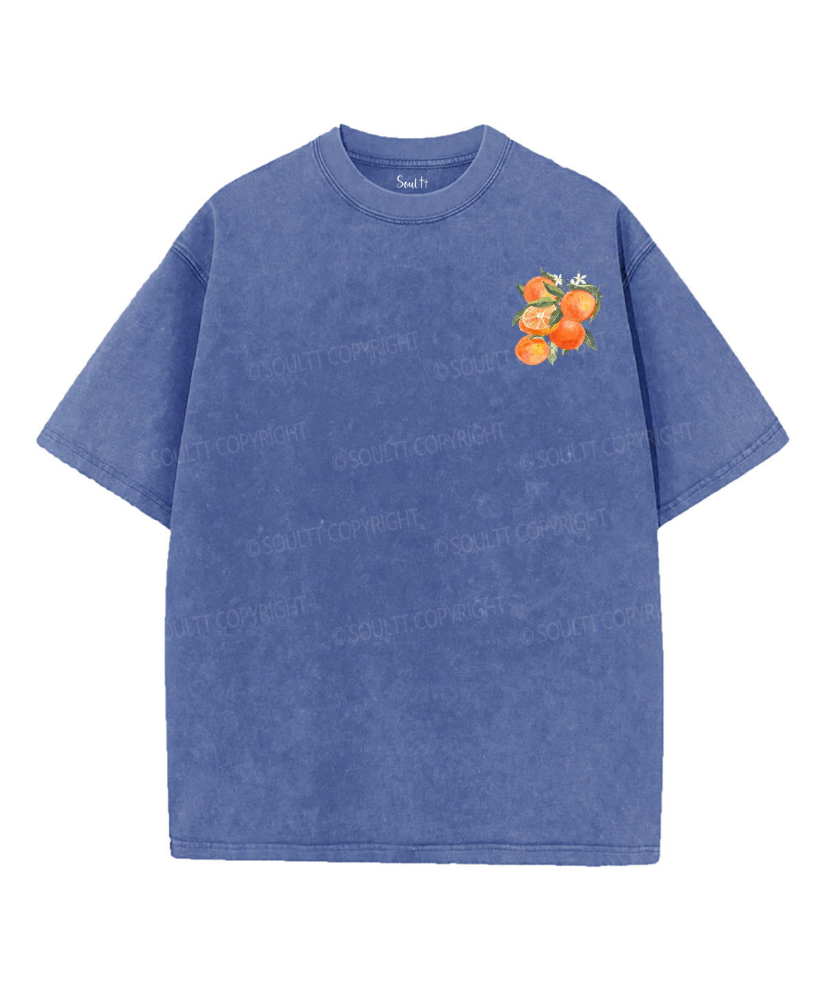 Fruit Of The Spirit Double Sided Unisex Washed Christian T-shirt