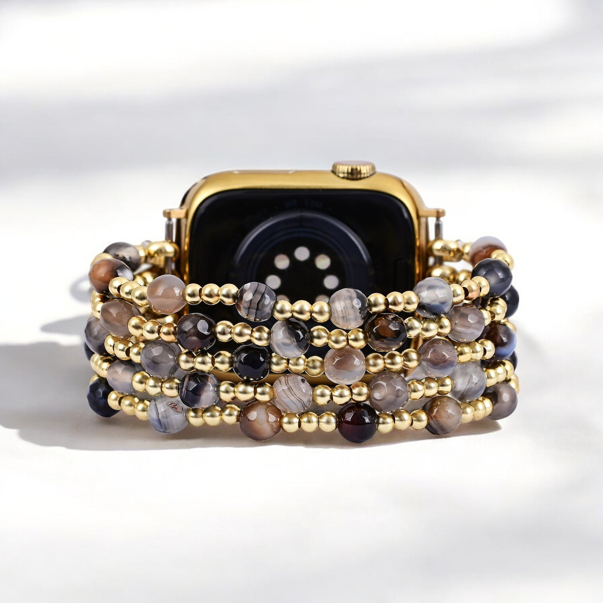 Agate Elegance Stretch Apple Watch Strap