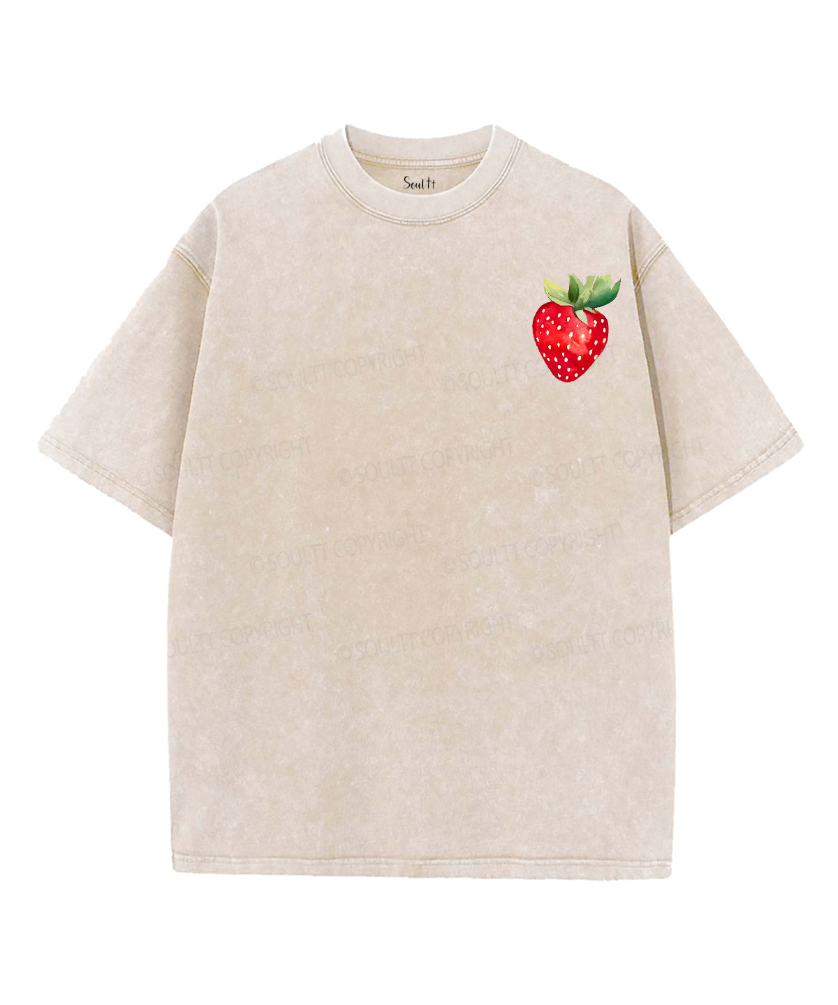 The Lord Is Good Double Sided Unisex Washed Christian T-shirt