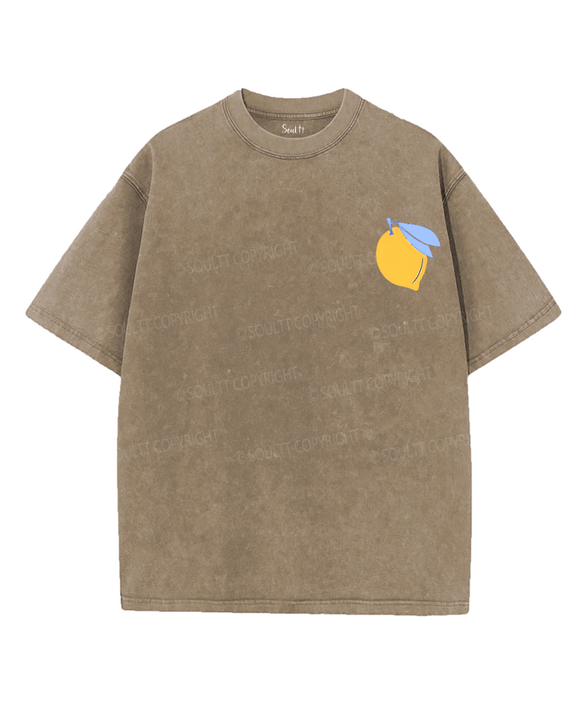 Life Gave Me Some Lemons Double Sided Unisex Washed Christian T-shirt