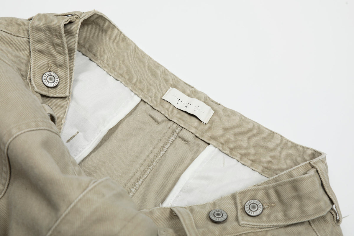 Adjustable Waist Cargo Shorts