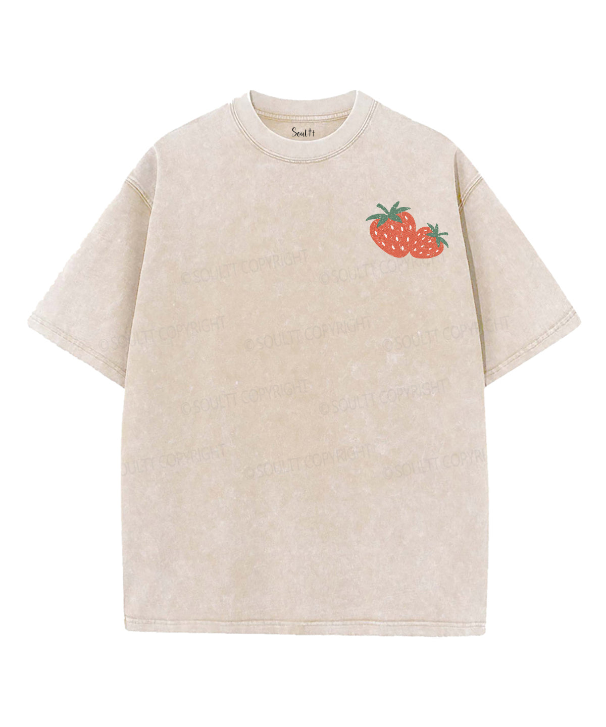 BY THEIR FRUIT YOU WIL KNOW THEM Double Sided Unisex Washed Christian T-shirt