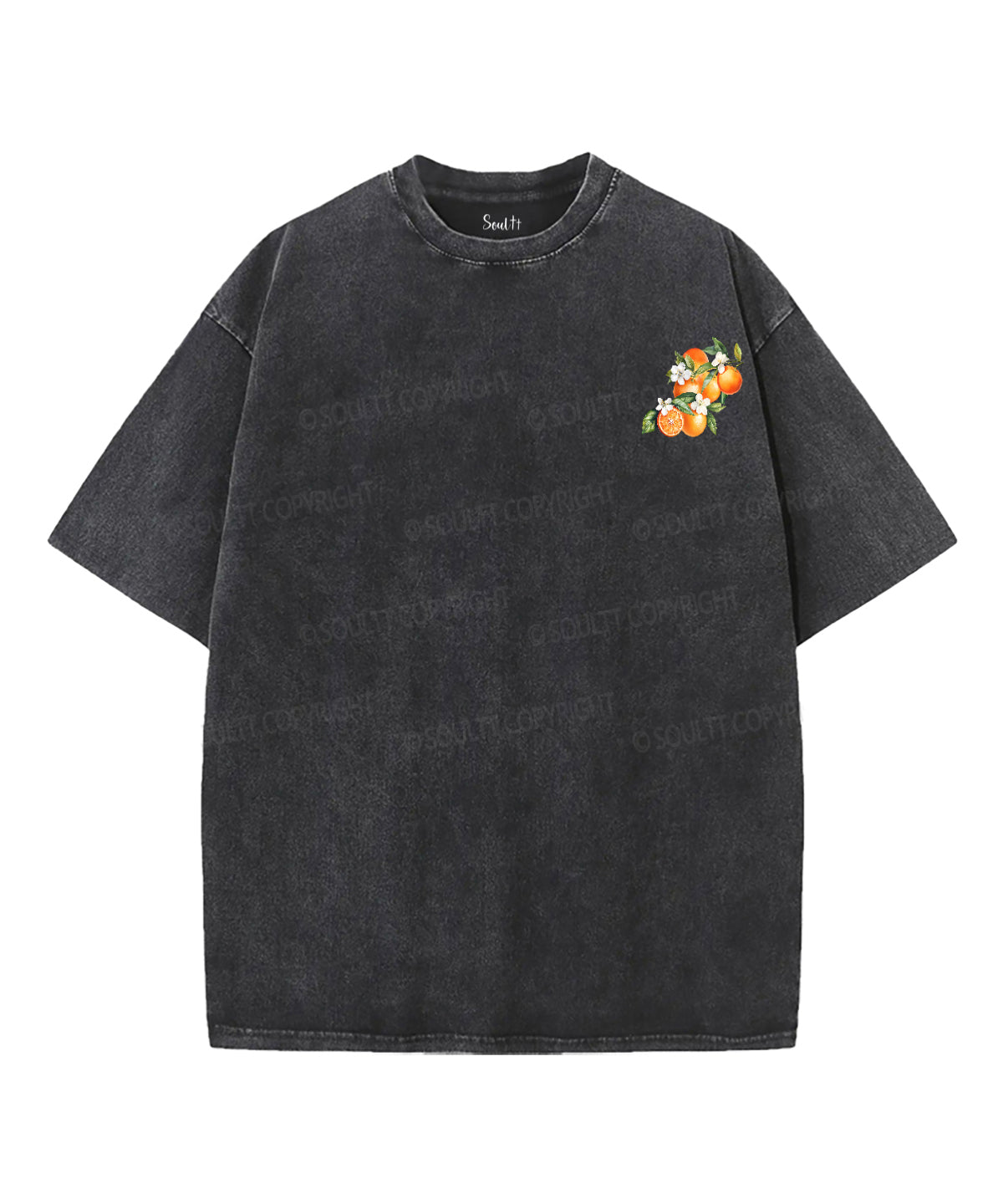 Fruit Of The Spirit Double Sided Unisex Washed Christian T-shirt