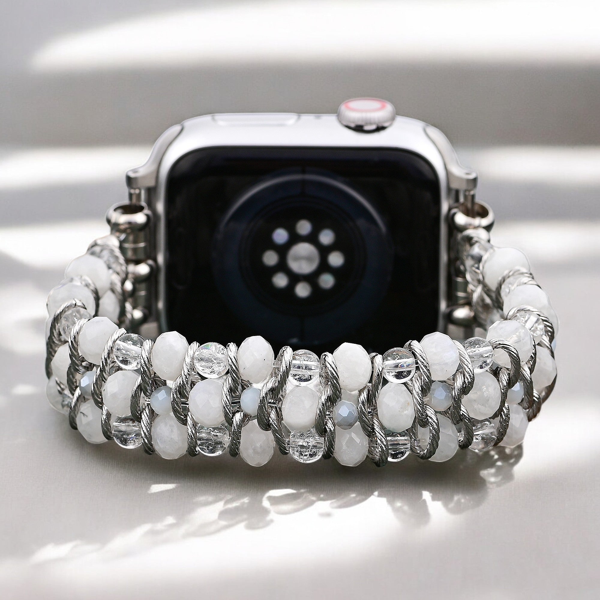 Moon Mirage Braided Stretch Apple Watch Strap