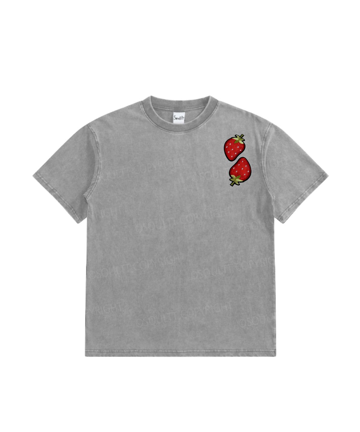 Kids Fruit Of The Spirit Double Sided Washed Christian T-shirt