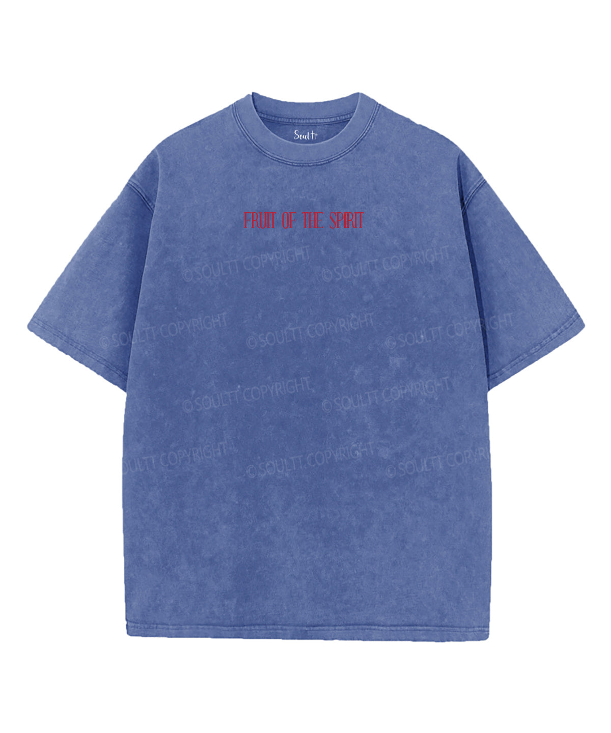 Fruit Of The Spirit Double Sided Washed Christian T-shirt