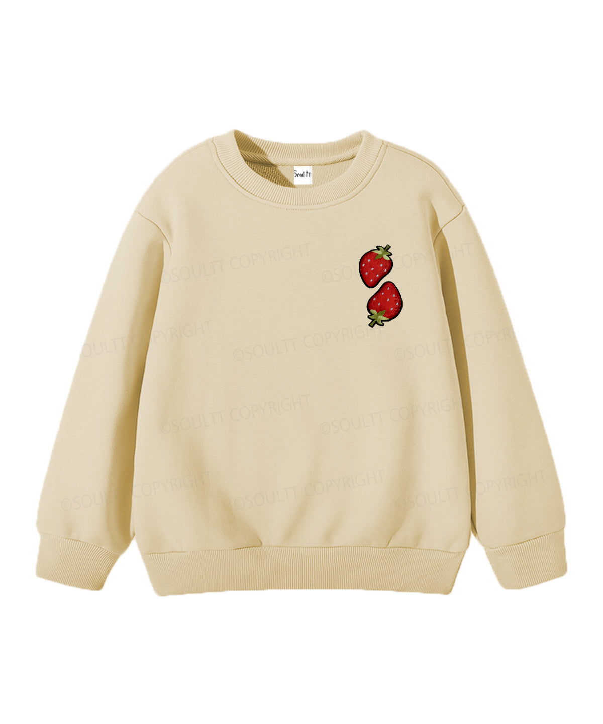 Kids Fruit Of The Spirit Double Sided Christian Sweatshirt