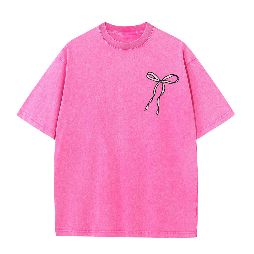 Christianartworkshop Faith Over Fear Unisex Washed T-Shirt