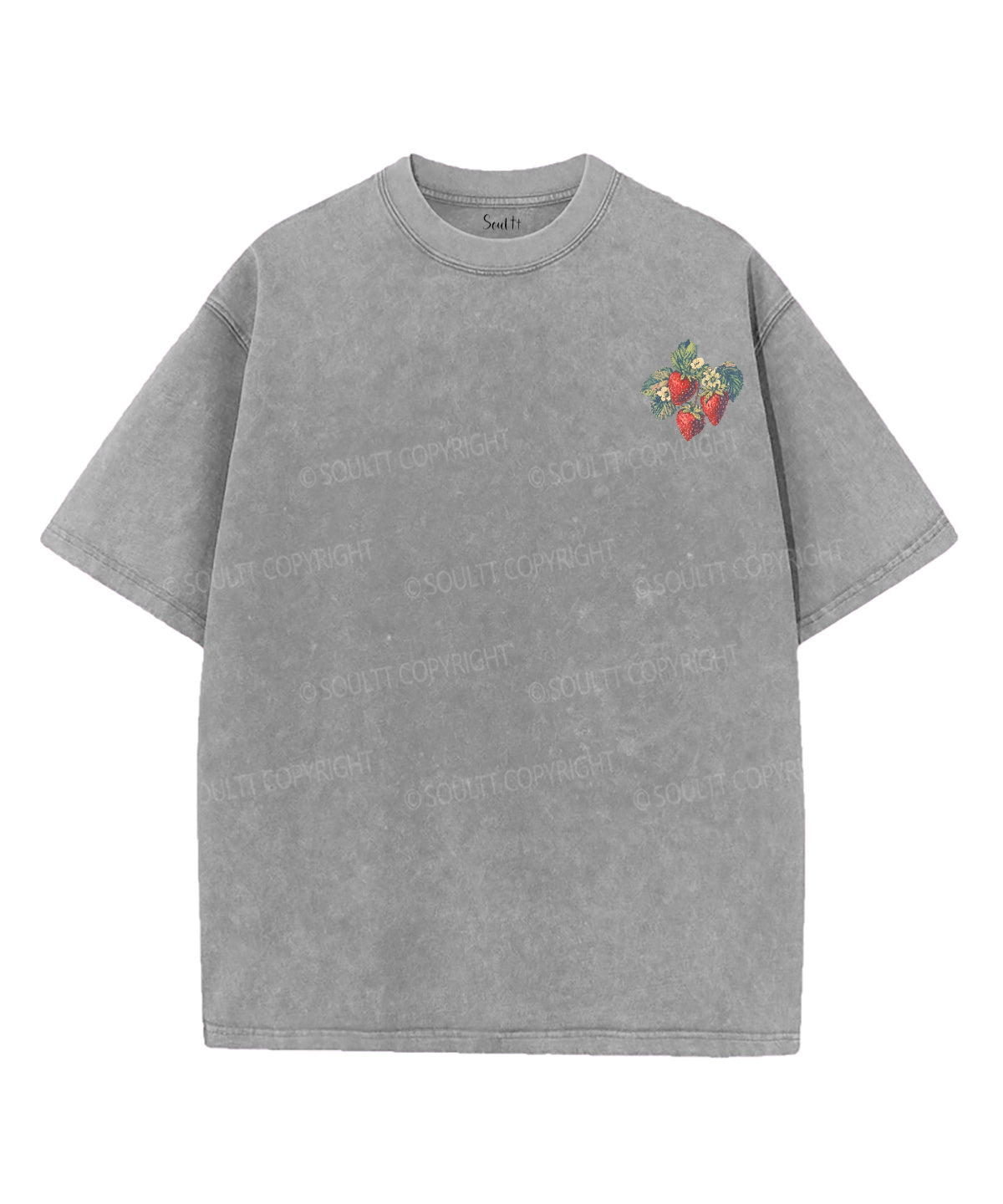 Fruit Of The Spirit Double Sided Unisex Washed Christian T-shirt