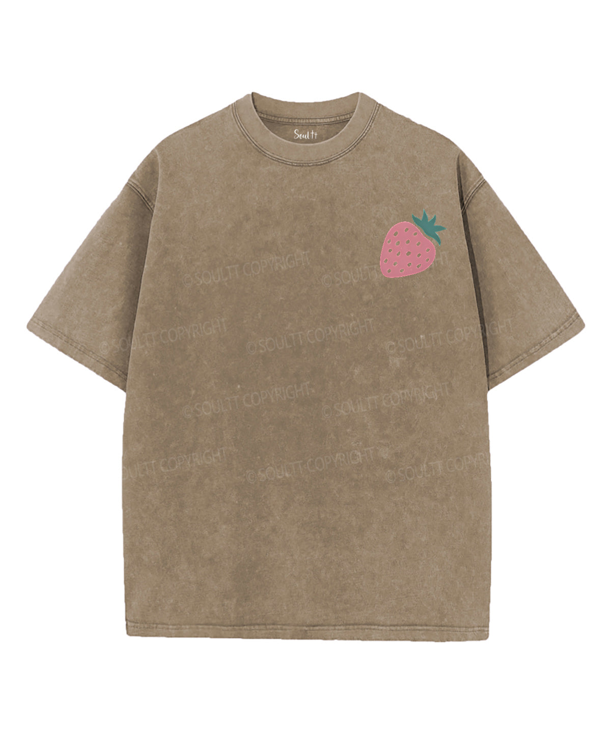 Fruit Of The Spirit Double Sided Unisex Washed Christian T-shirt
