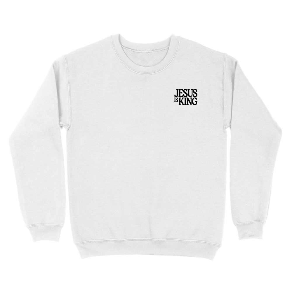 Jesus Is King Christian Unisex Sweatshirt
