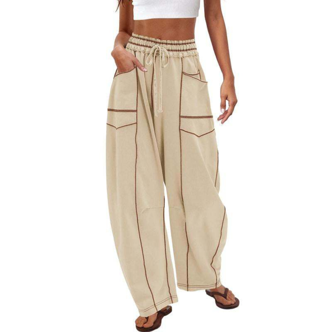 Comfy Baggy Leg Lounge Trousers