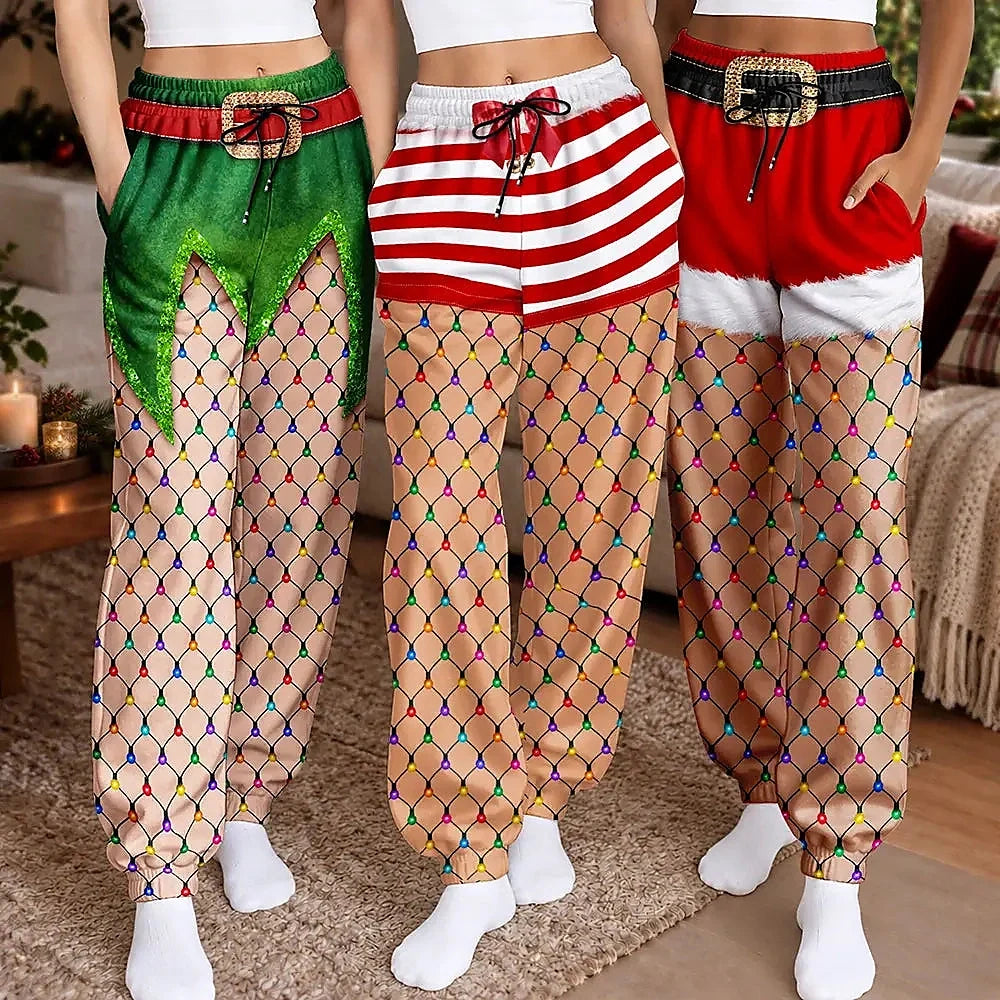Funny Christmas Outfits For Wife - Personalized Sweatpants