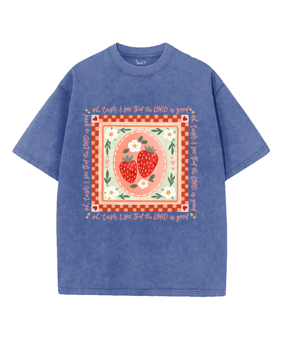 Fruit Of The Spirit Unisex Washed Christian T-shirt