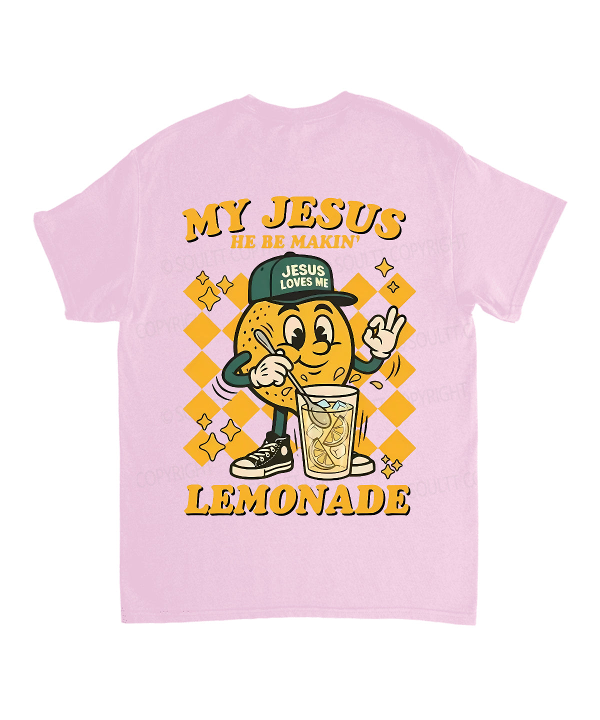 Life Gave Me Some Lemons Double Sided Unisex Cotton Christian T-Shirt