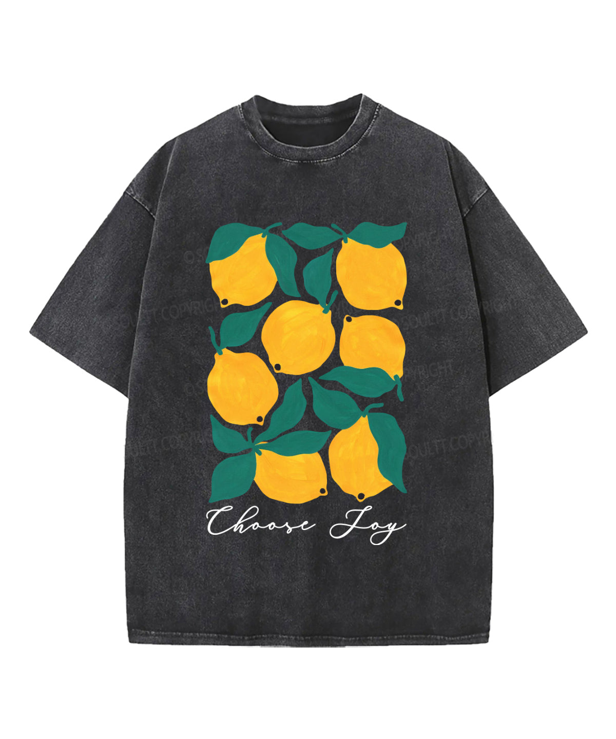 Choose Joy Washed Christian T-shirt
