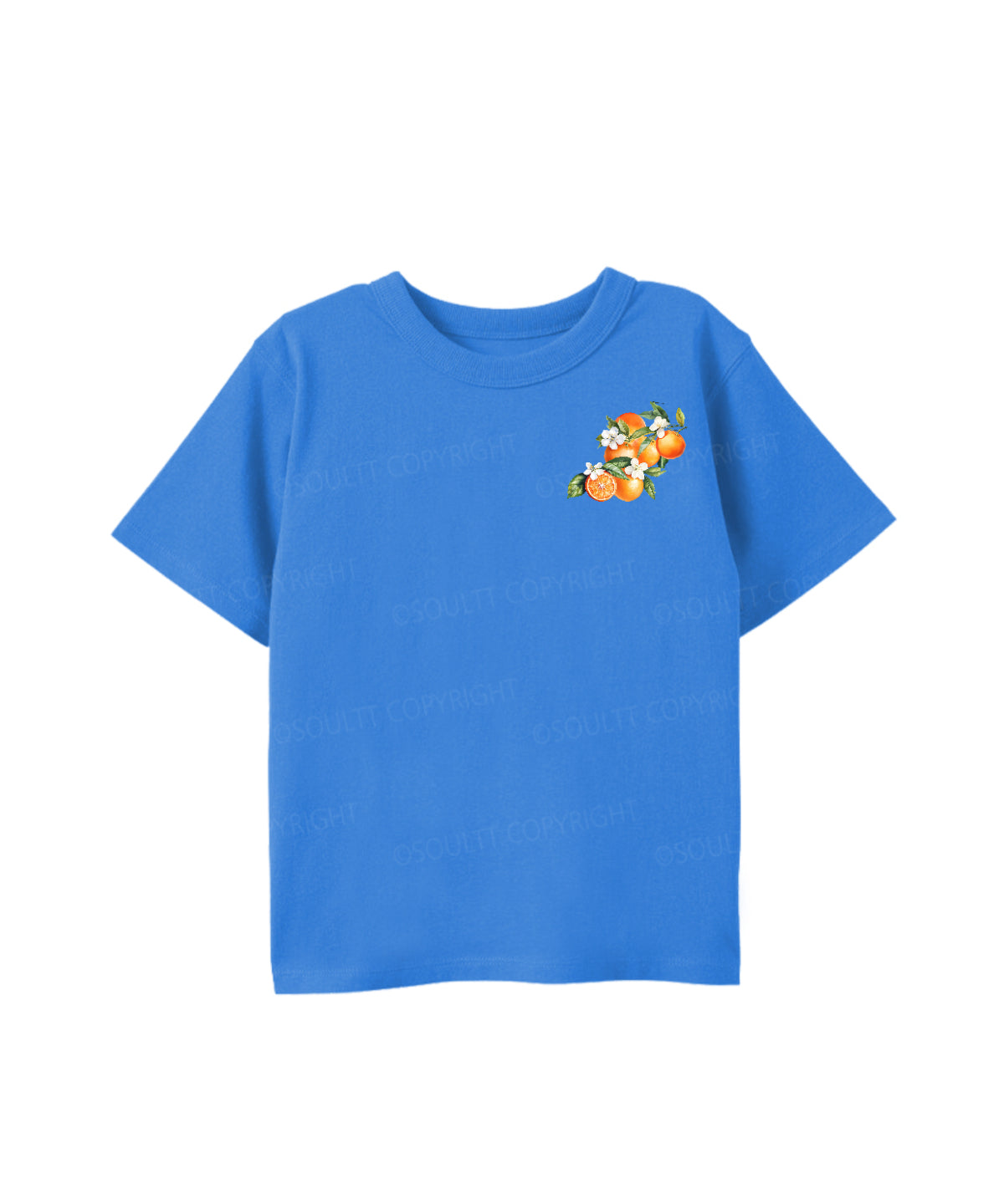 Kids Fruit Of The Spirit Double Sided Cotton Christian T-shirt