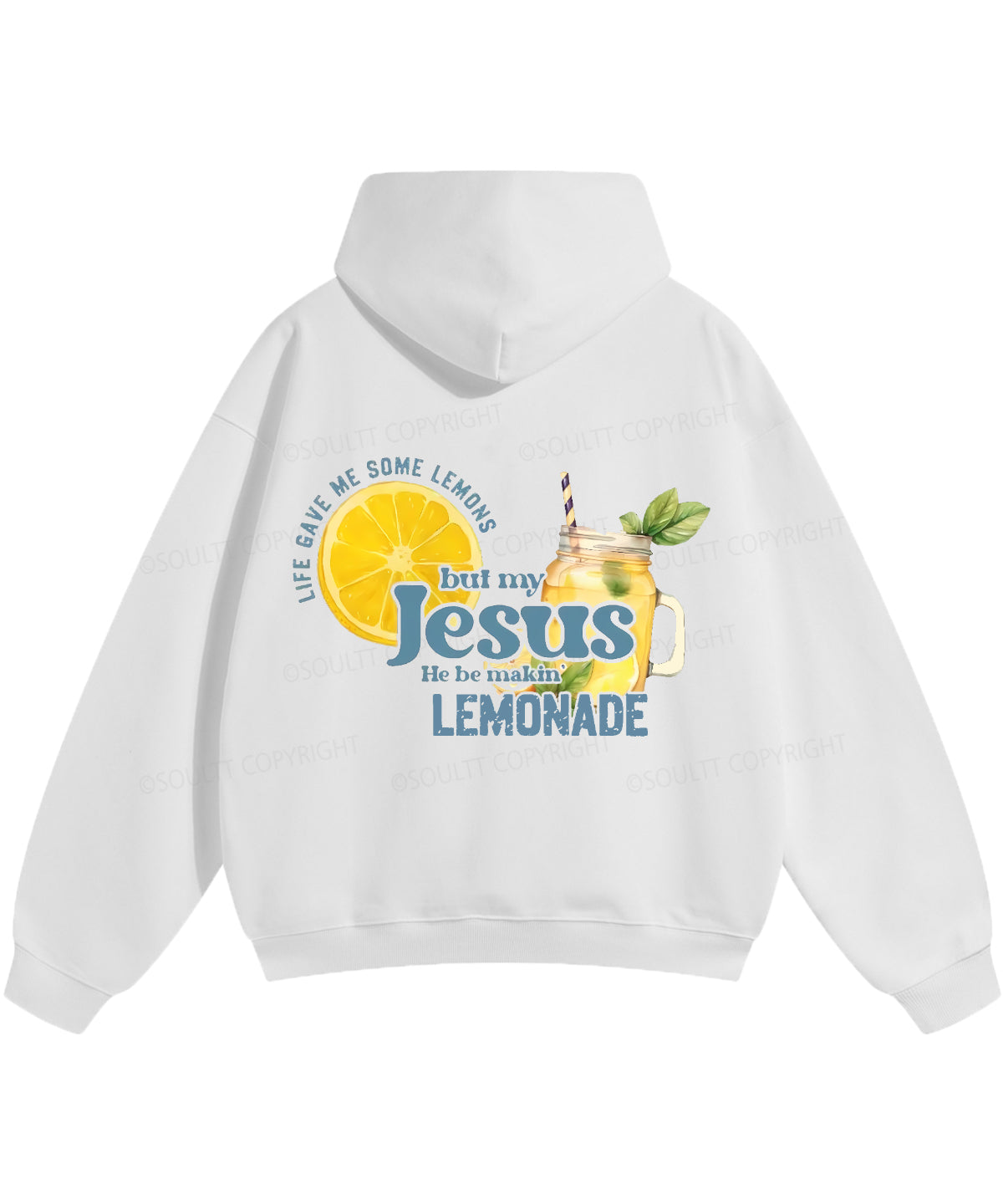 Life Gave Me Some Lemons Double Sided Christian Hoodie