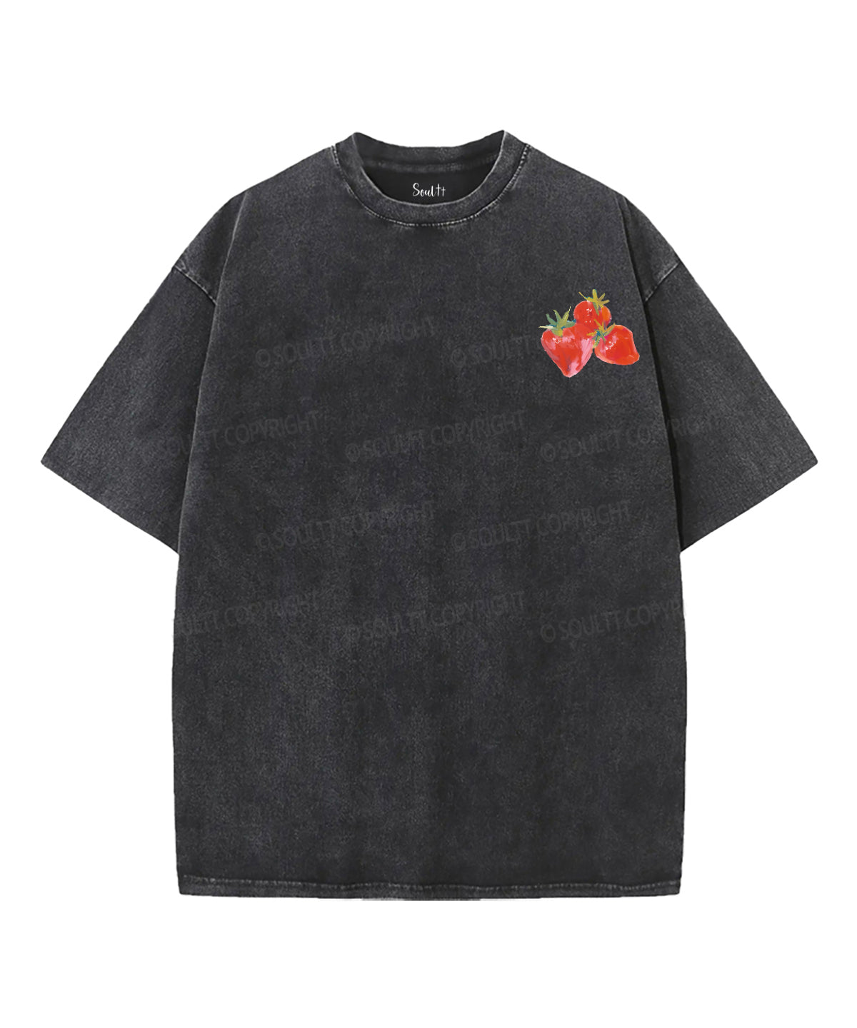 Fruit Of The Spirit Double Sided Unisex Washed Christian T-shirt