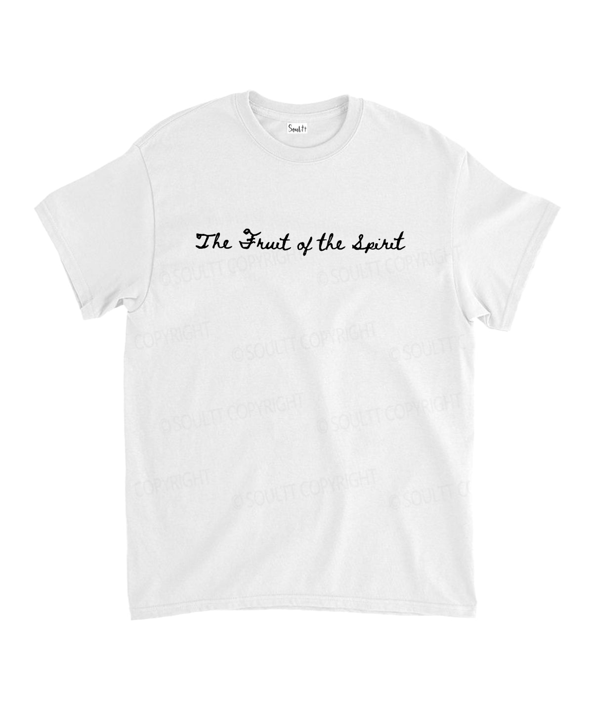 Fruit Of The Spirit Double Sided Unisex Cotton Christian T-Shirt