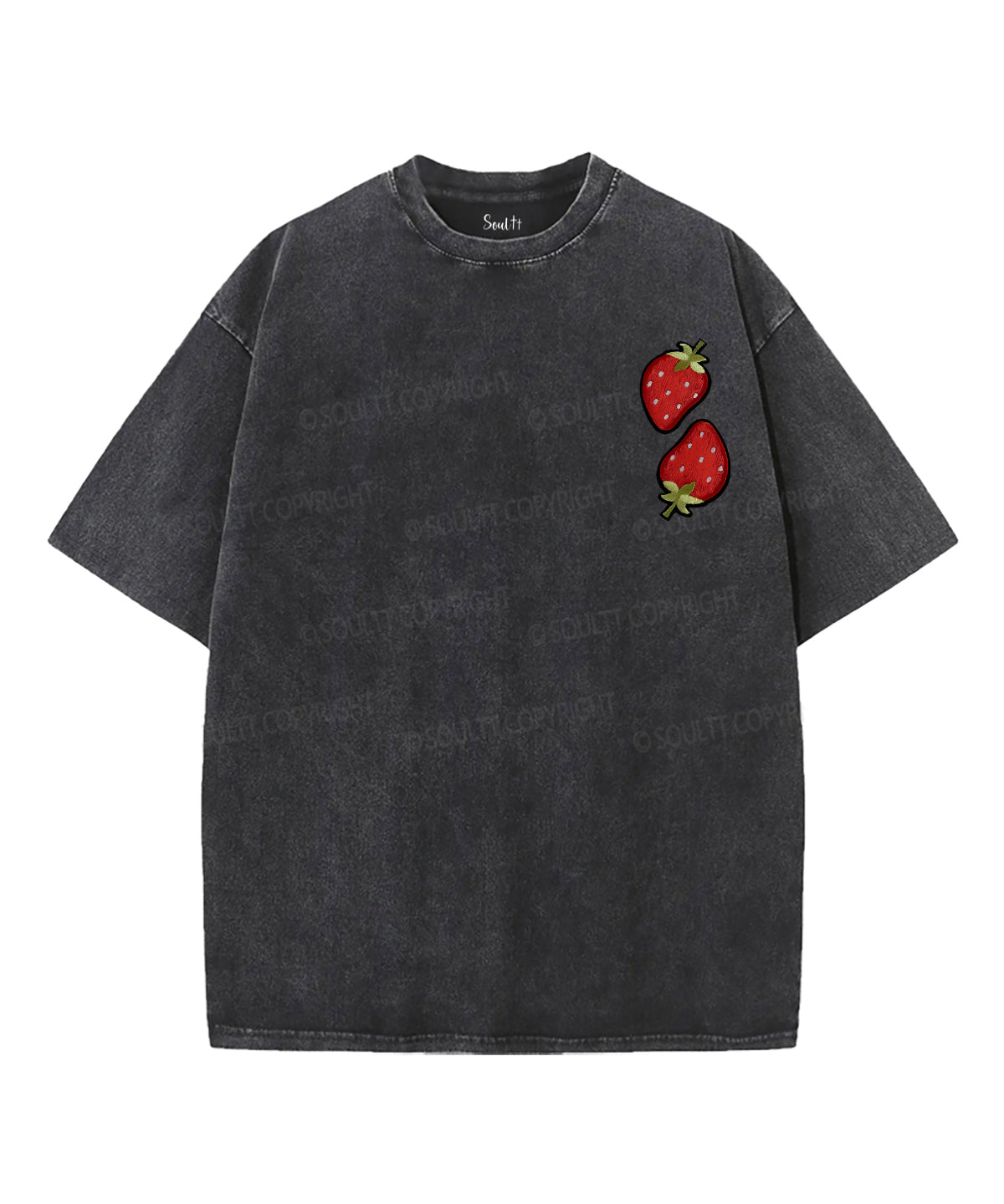 Fruit Of The Spirit Double Sided Unisex Washed Christian T-shirt