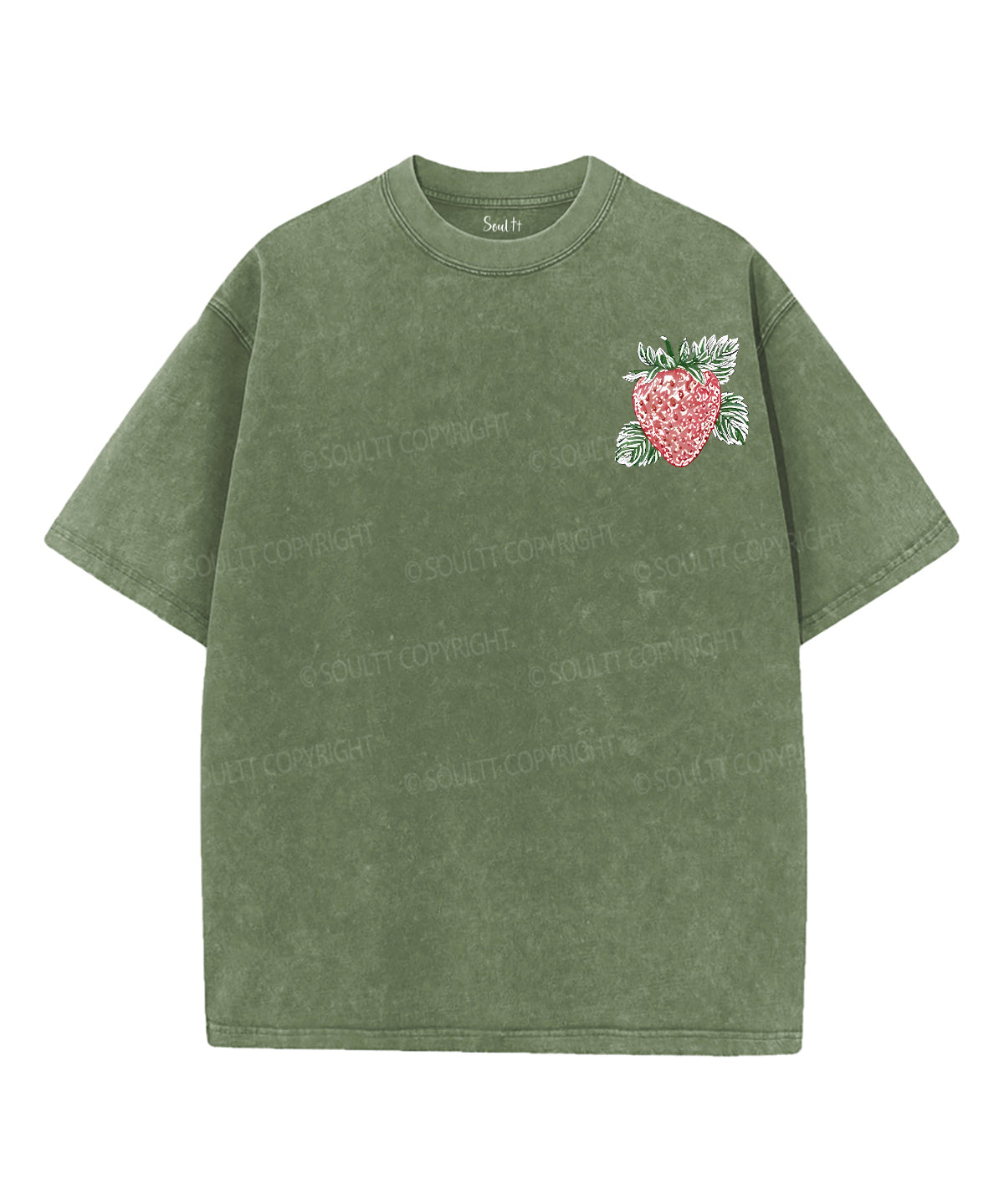 Fruit Of The Spirit Double Sided Unisex Washed Christian T-shirt
