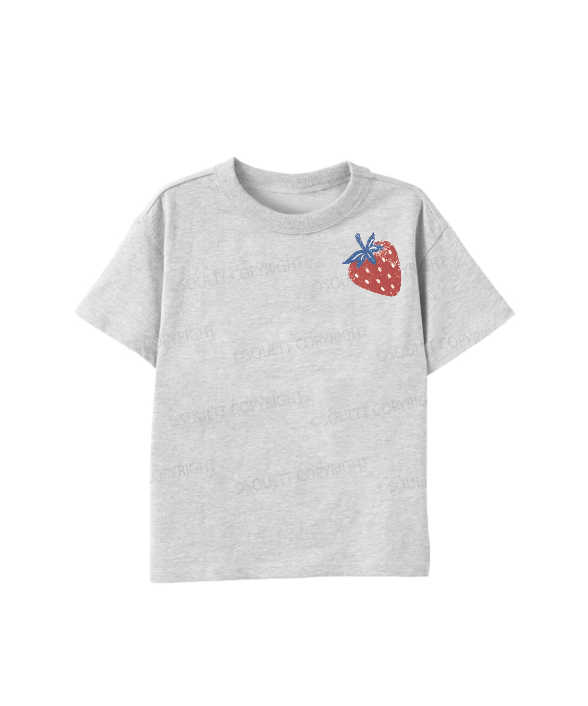Kids Fruit Of The Spirit Double Sided Cotton Christian T-shirt