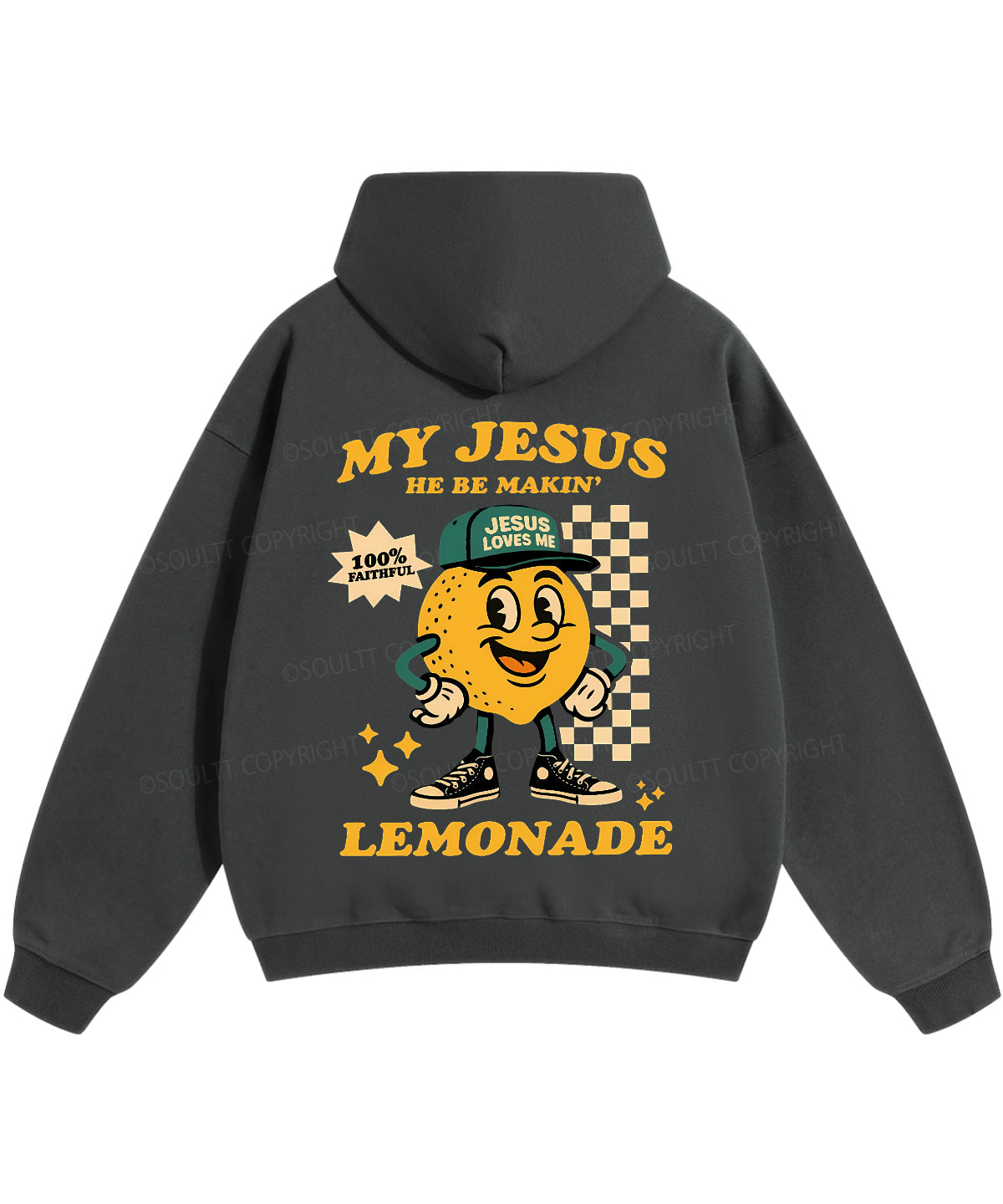 Life Gave Me Some Lemons Double Sided Christian Hoodie