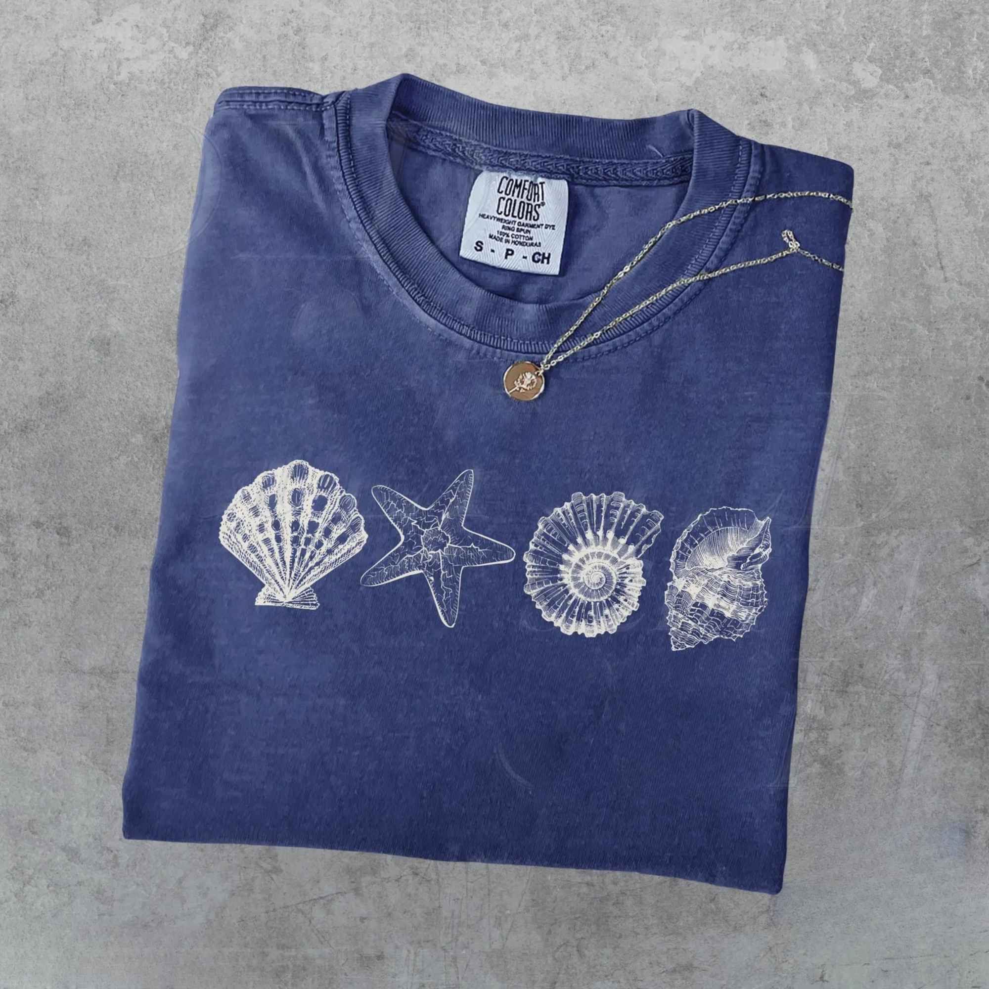 Seashells Tee V10