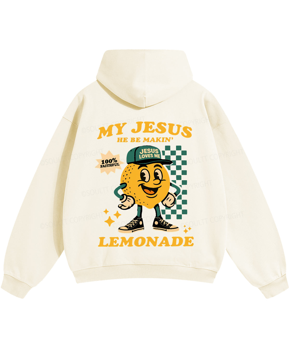 Life Gave Me Some Lemons Double Sided Christian Hoodie