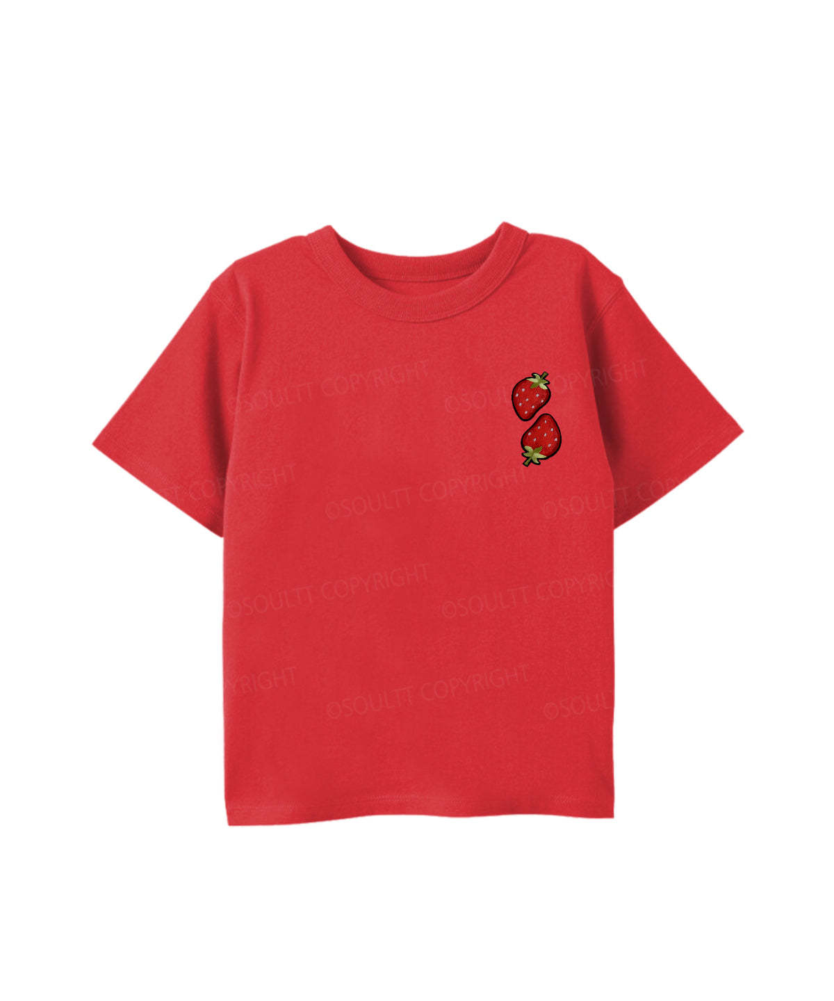 Kids Fruit Of The Spirit Double Sided Cotton Christian T-shirt