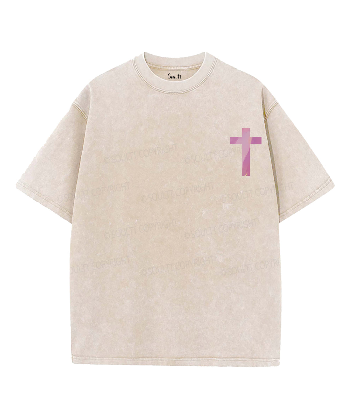 Life Gave Me Some Lemons Double Sided Unisex Washed Christian T-shirt