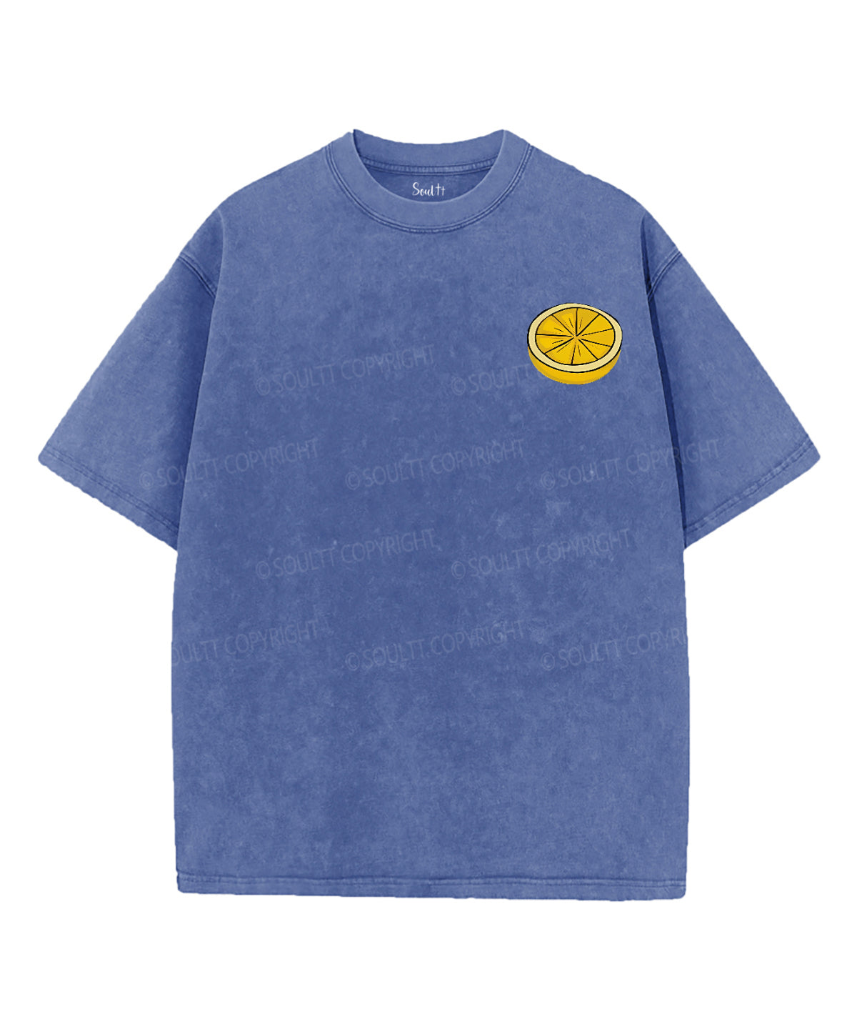 Life Gave Me Some Lemons Double Sided Unisex Washed Christian T-shirt