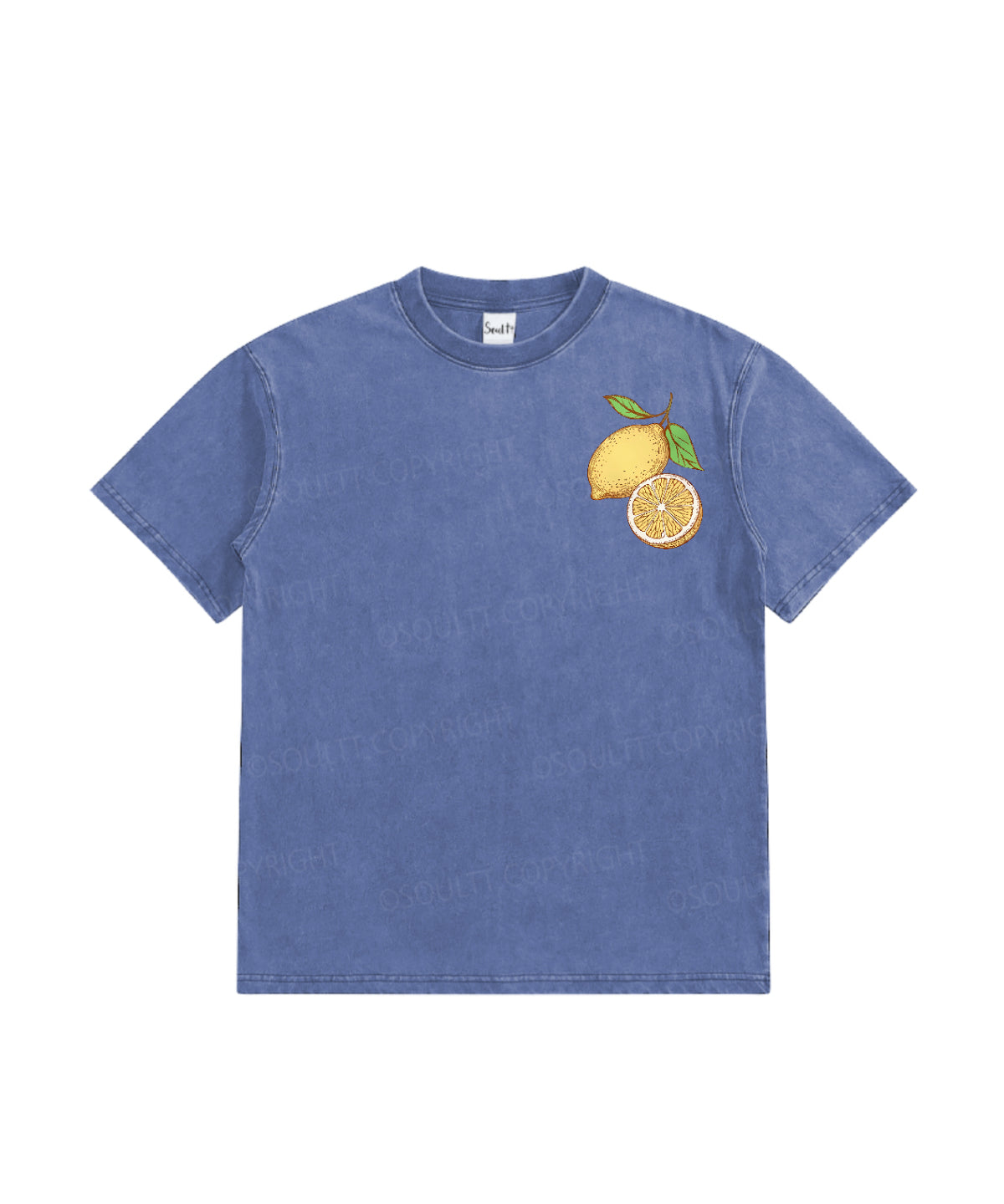 Kids Life Gave Me Some Lemons Double Sided Washed Christian T-shirt