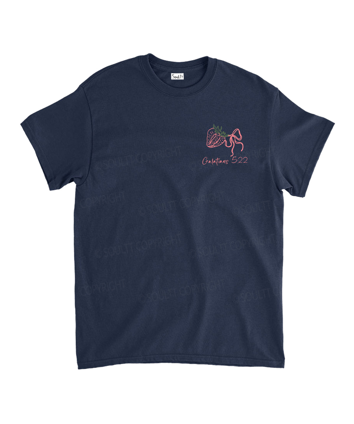 Fruit Of The Spirit Double Sided Unisex Cotton Christian T-Shirt