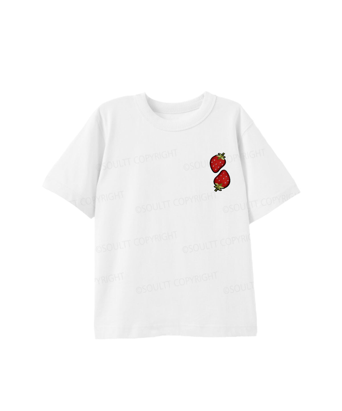 Kids Fruit Of The Spirit Double Sided Cotton Christian T-shirt