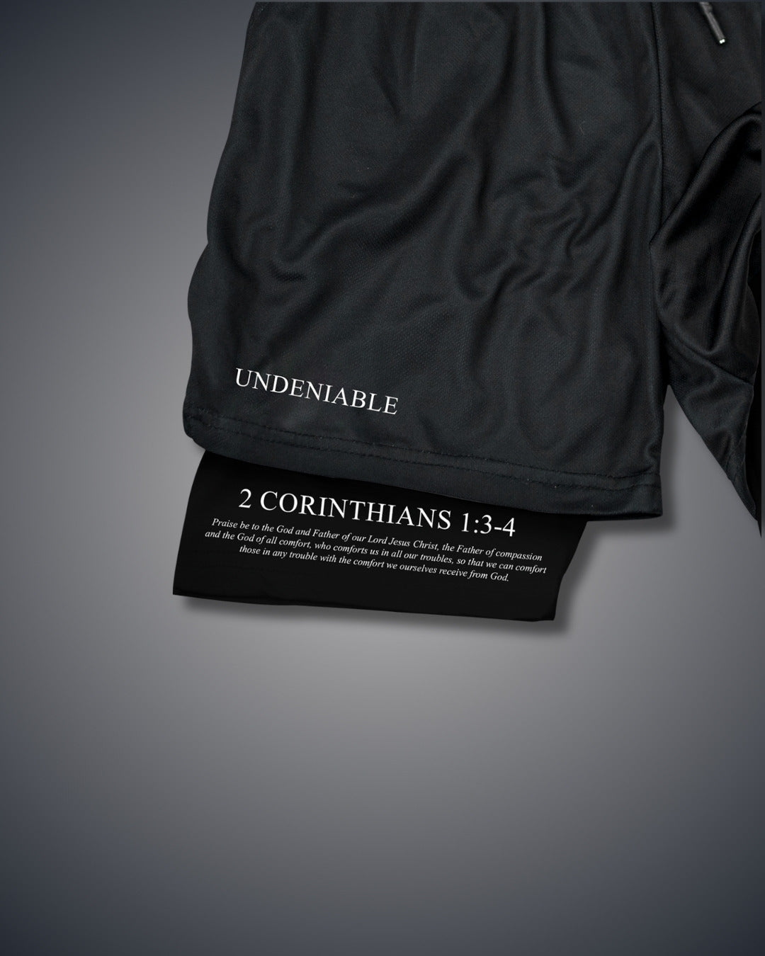 2 Korinther 1:3-4 Lobpreis Performance Shorts