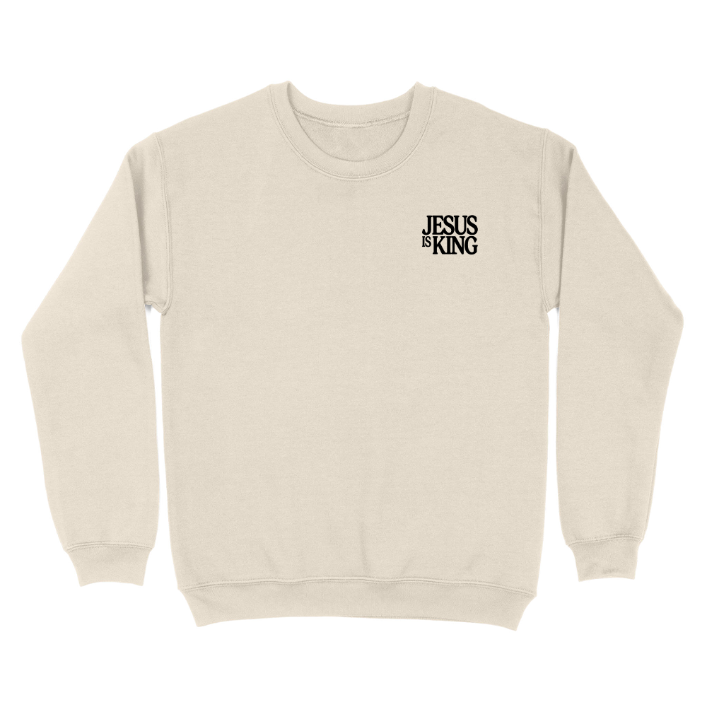 Jesus Is King Christian Unisex Sweatshirt
