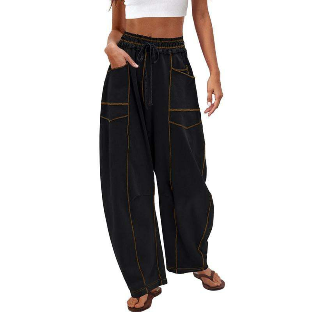 Comfy Baggy Leg Lounge Trousers