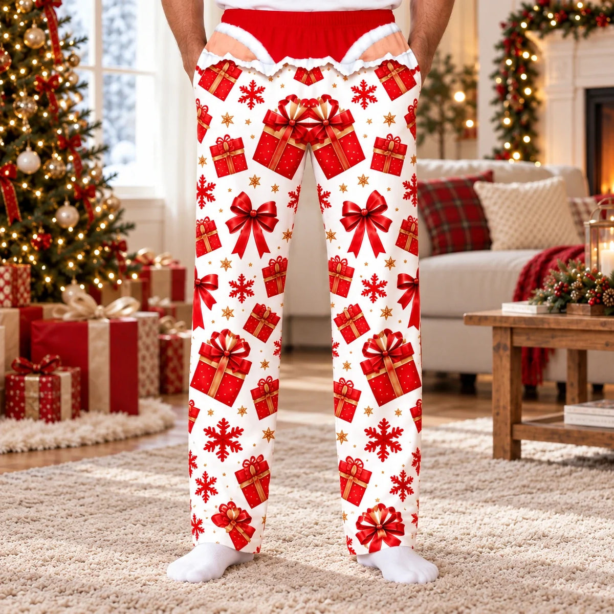 Funny Christmas Gifts for Men - Novelty Pajamas