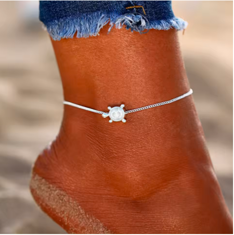 Sea Turtle Anklet