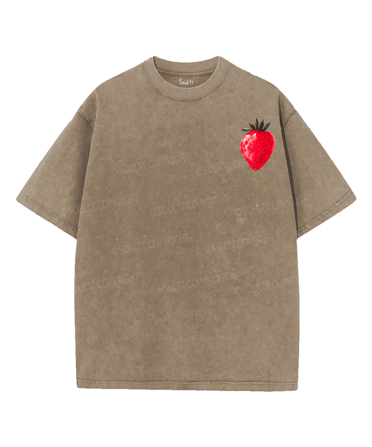 Fruit Of The Spirit Double Sided Unisex Washed Christian T-shirt