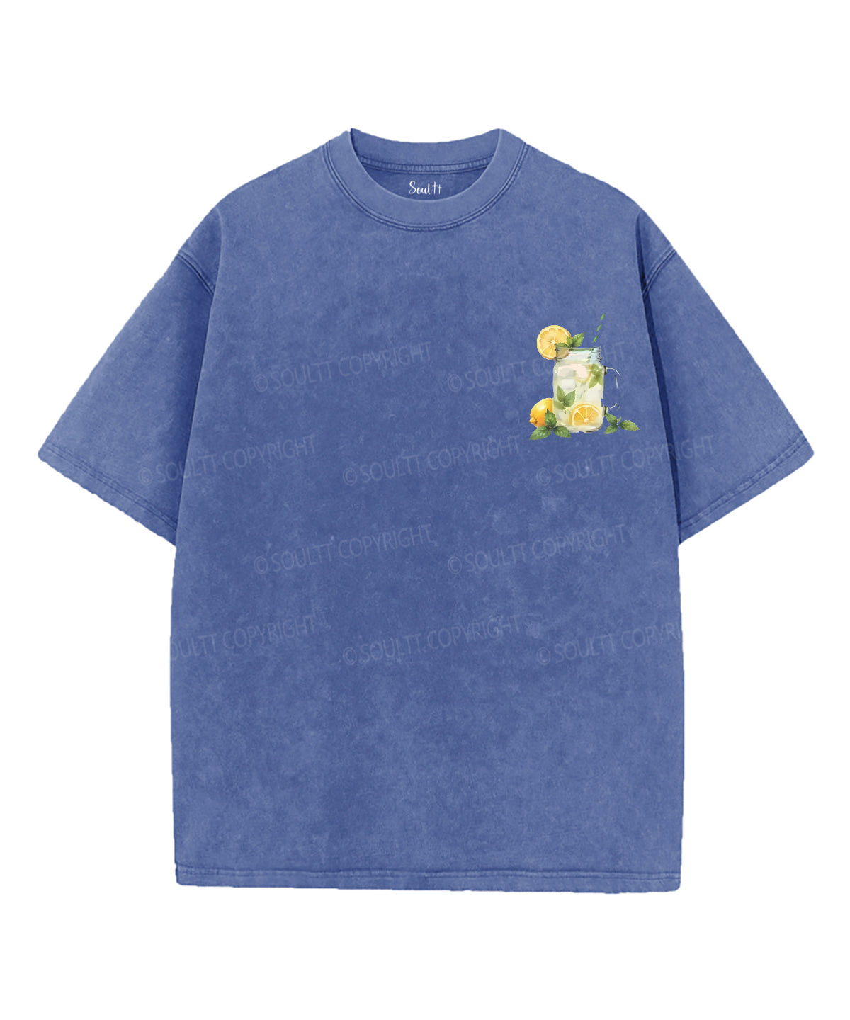 Life Gave Me Some Lemons Double Sided Unisex Washed Christian T-shirt