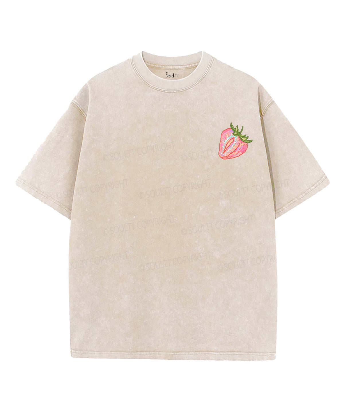 Fruit Of The Spirit Double Sided Unisex Washed Christian T-shirt