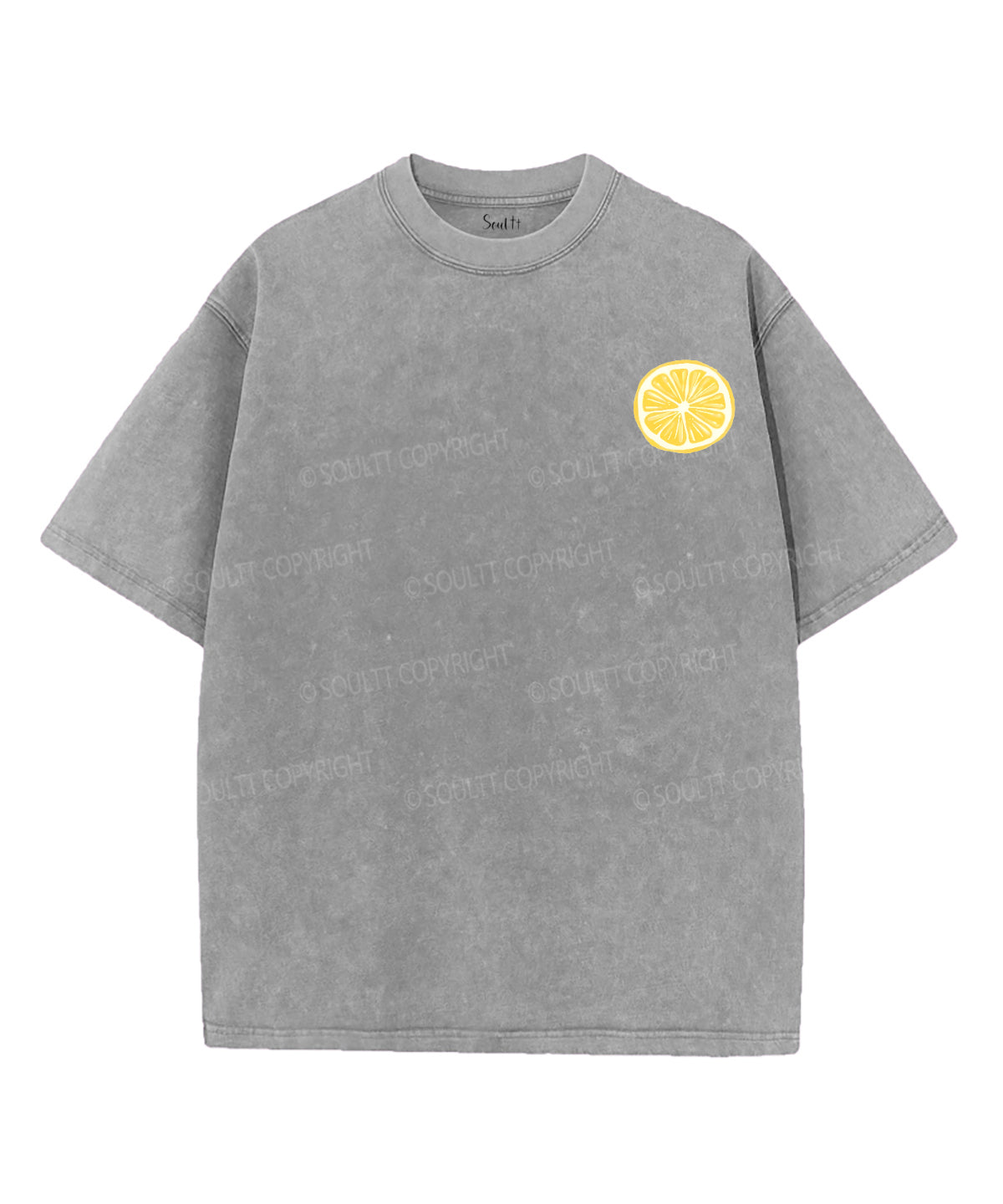 Life Gave Me Some Lemons Double Sided Unisex Washed Christian T-shirt
