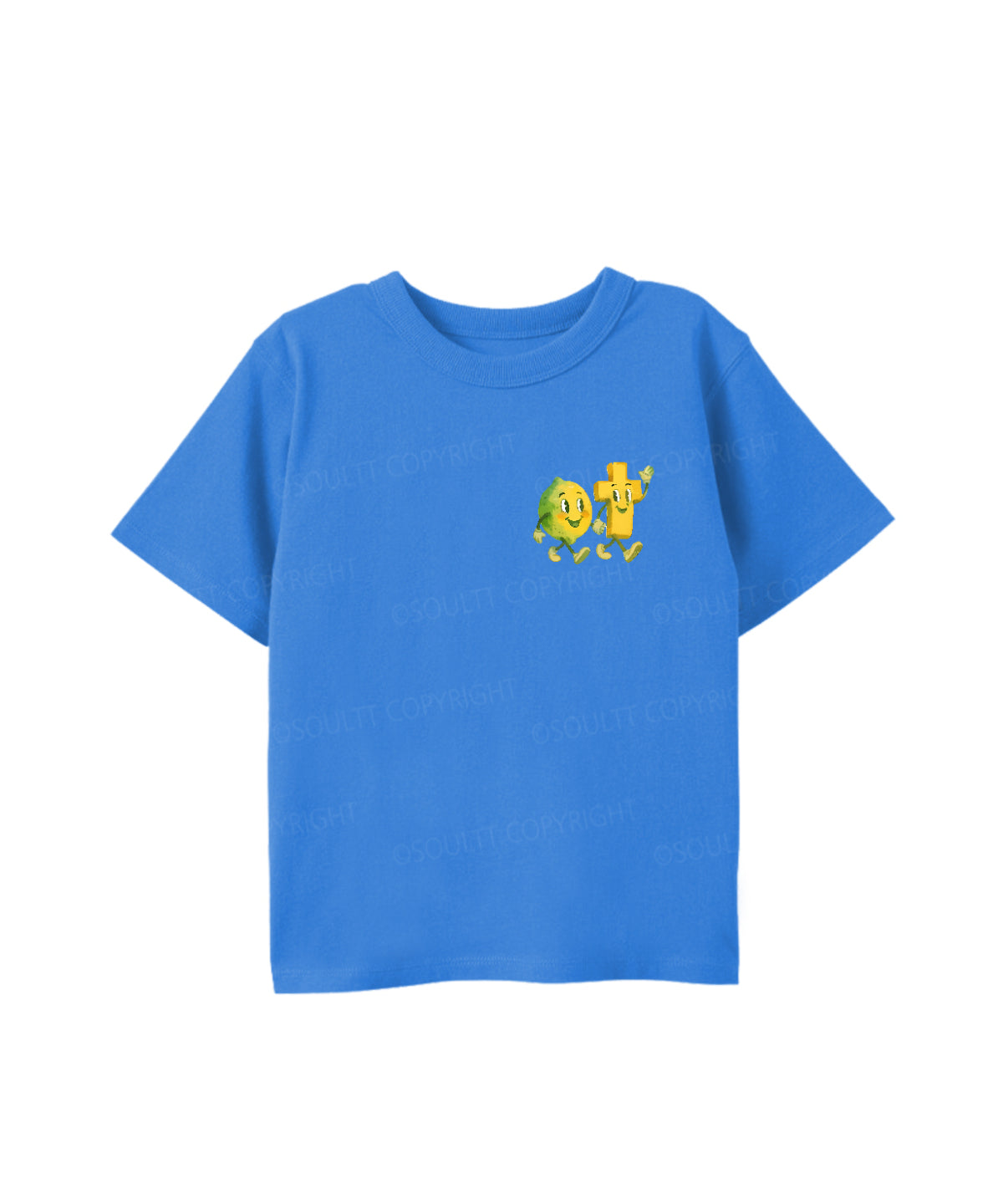 Kids Life Gave Me Some Lemons Double Sided Cotton Christian T-shirt